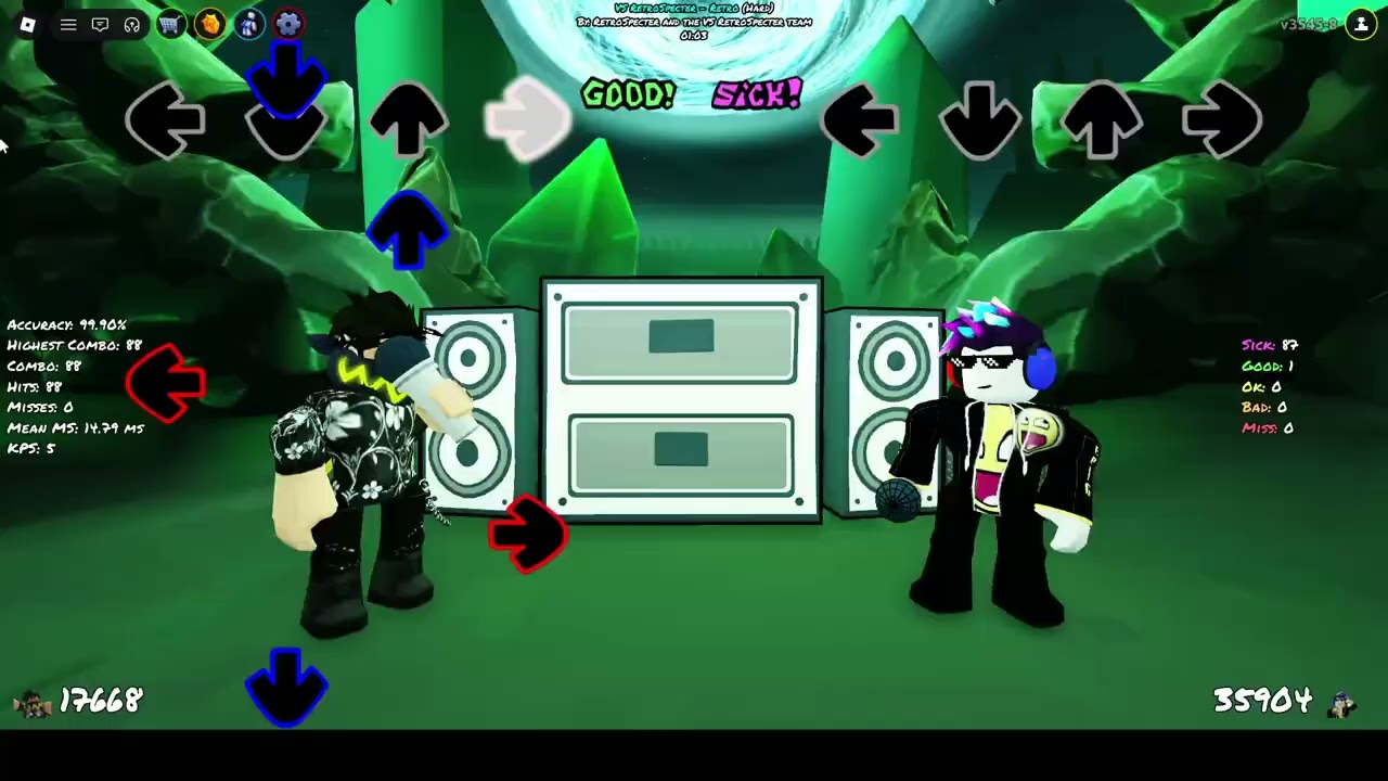 Roblox Funky Friday - Retro - Song #128