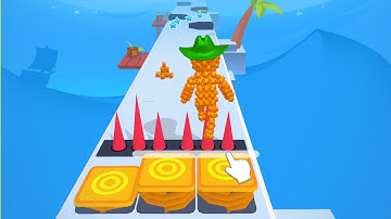 PIXEL RUSH 3D GAME MAX LEVEL ALL LEVELS GAMEPLAY IOS,ANDROID GAME WALKTHROUGH PART|| 1