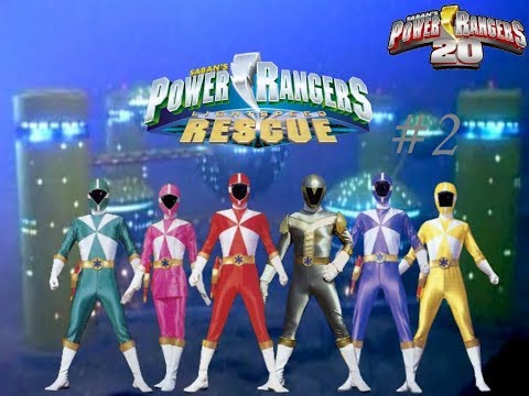 Power Rangers Lightspeed Rescue Прохождение игры на PS1 # 2