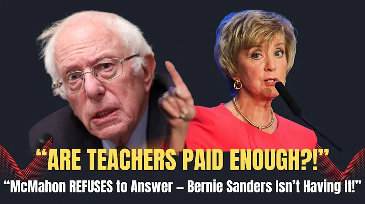 “Bernie Sanders GRILLS McMahon: ‘Are Teachers Paid Enough?!’”