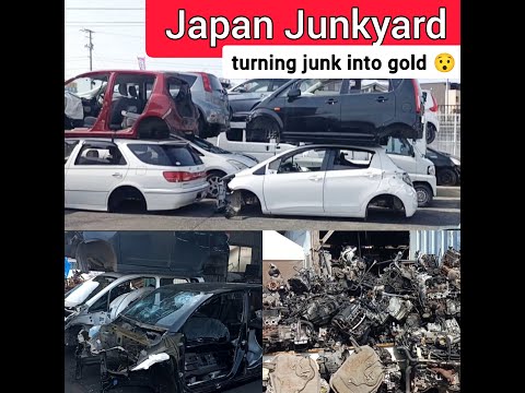 JAPAN JUNKYARD || AUTO PARTS SCRAP YARD || WHERE JUNK TURNS TO GOLD || JDM JUNKYARD
