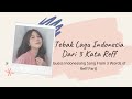 Tebak Lagu Hits Indonesia Dari 3 Kata Pada Reff
