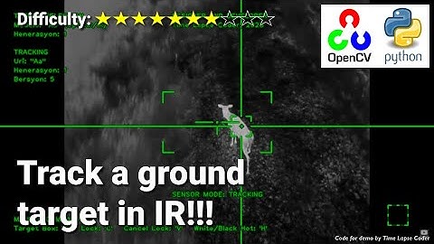 Drone tracking ground target | AI Computer Vision Target Tracking Tech for Autonomous Drone
