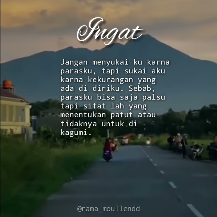 Jangan pandang fisik ku.