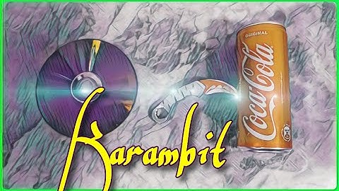 how to make CS:GO Rainbow  Karambit Knife from CD