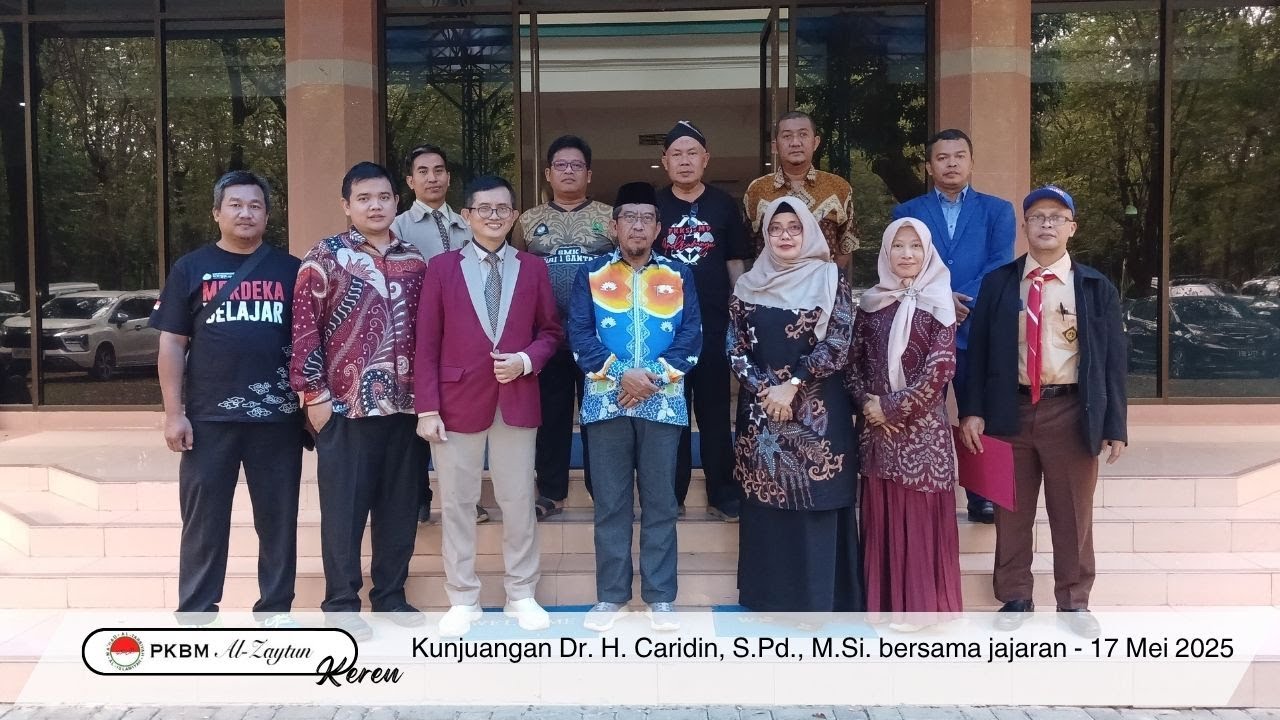 Kunjungan Kepala Dinas Pendidikan Kab Indramayu, Dr. H. Caridin, S.Pd., M.Si. ke PKBM Al Zaytun