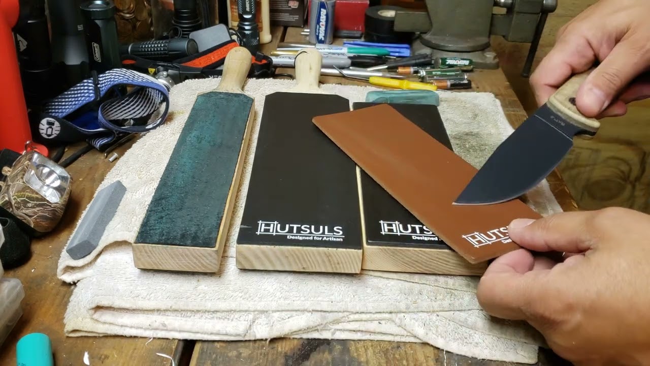 Hutsuls Knife Stropping Leather for Sharpening - Get Razor-Sharp Edges –  HUTSULS