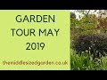 May 2019 garden tour - with easy, self-seeding spring and summer plants.
