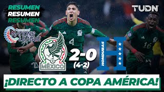 Resumen y goles | México 2-0 Honduras | Concacaf Nations League | Presentado por Bodegas Alianza