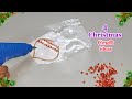 4 Christmas Decoration idea made with Glue stick | DIY Affordable Christmas craft idea🎄87