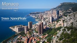 Teaser Stock aerial views drone Monaco part 1 Team NanoPirate