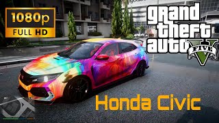 GTA 5 Honda Civic FK8 4K Ultra Realistic Graphics Mod 🔥🔥#gta5 #gtav #gta5mods