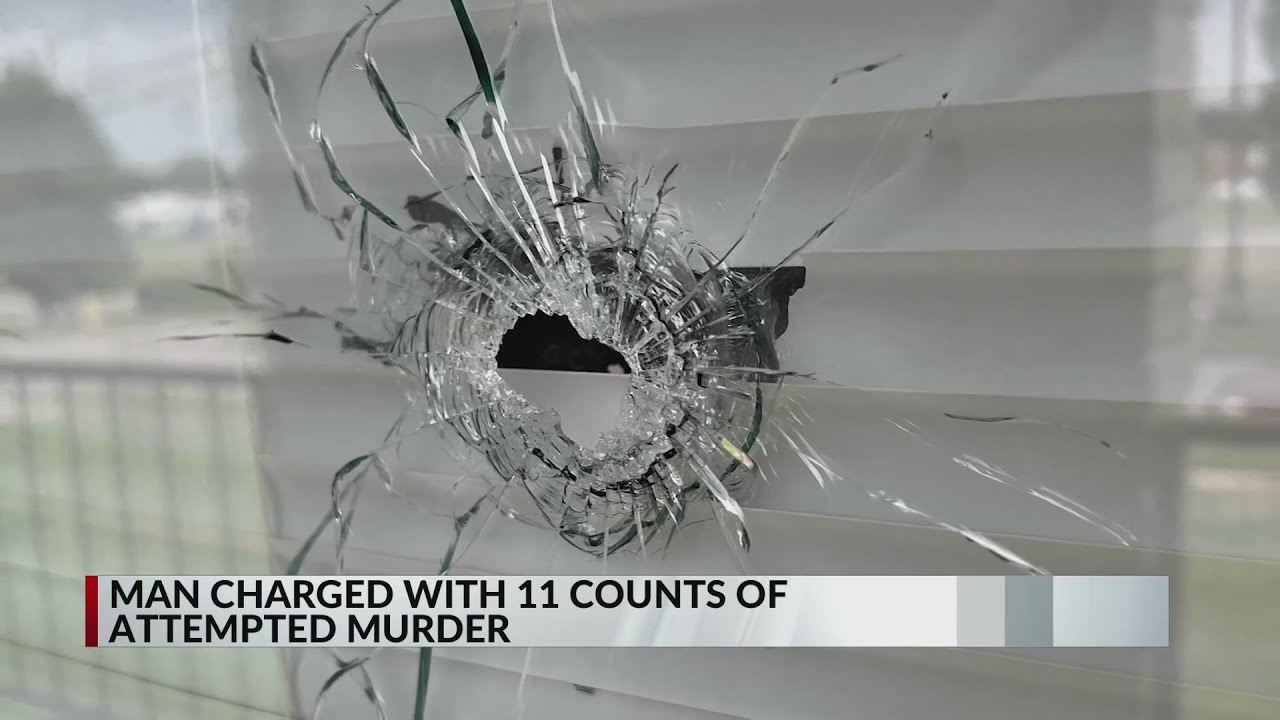 Teens arrested after shooting into apartment with children inside - YouTube