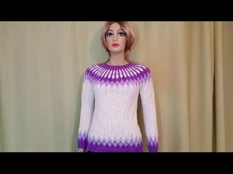 How to knit a sweater ( Part 1 )