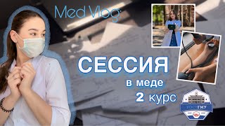 картинка: MedVlog: ЛЕТНЯЯ СЕССИЯ в медицинском | иду на пересдачу? | подготовка за 2 дня