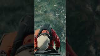 Outside The Space Station Movie Ad Astra 2019