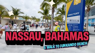 Nassau Brand New 2024 Port  Bahamas and Junkanoo beach