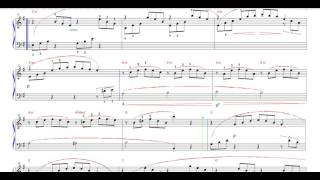 ブルグミュラー２５の練習曲　 21番  天使の声 楽譜 コード付 大人のブルクミュラーピアノ