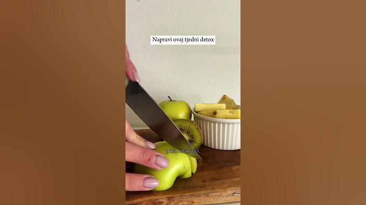 Napravi ovaj tjedni detox! #detox #mama #kiwi #ananas #jabuke #sok #fit