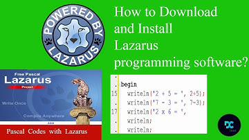 How to download and install lazarus software in pc?