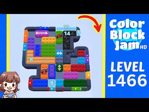 Color Block Jam Level 1466 walkthrough video preview