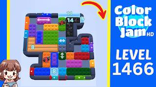 Color Block Jam Level 1466 Solution Walkthrough