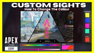 How to get a custom Reticle Sights Colour in Apex Legends (NEW)