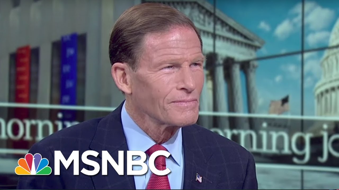 Sen. Richard Blumenthal: 'I cannot explain the president's obsession with me'