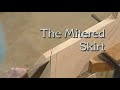 How to Build Stairs The Mitered Skirt