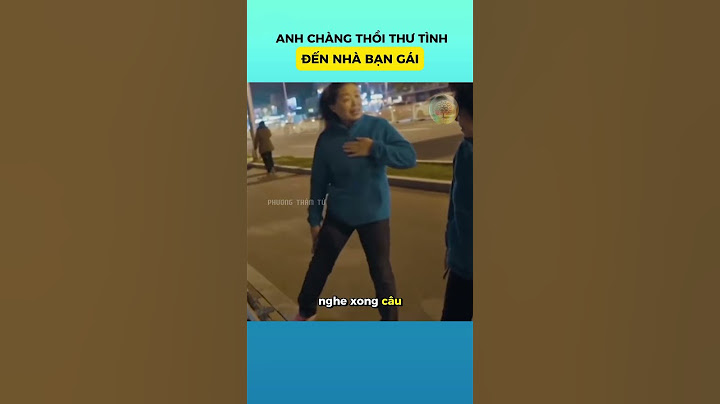 Anh chàng thổi thư tình đến nhà bạn gái