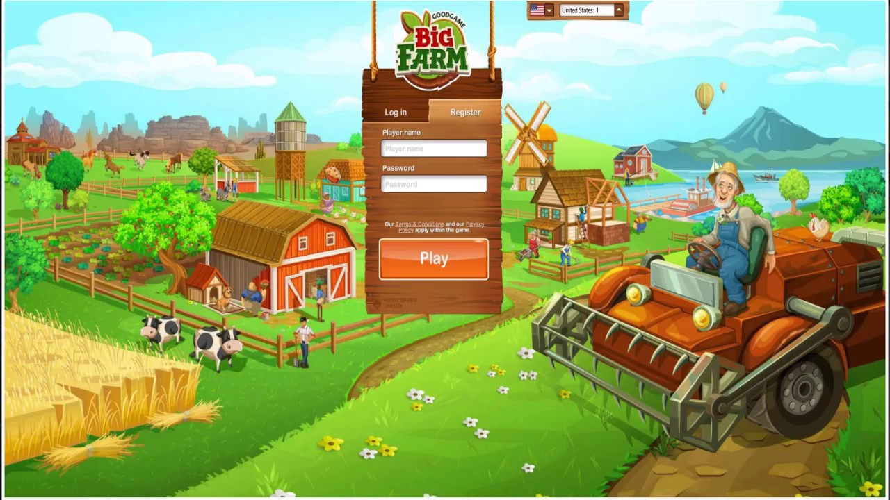 BIG FARM - Multiplayer Farm Administration Game - YouTube