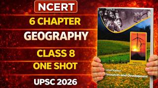 NCERT Class 8 Geography – Complete One Shot | All 6 Chapters | Resources to Human Resources | UPSC