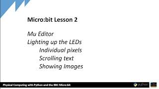 Python Microbit Lesson 2