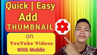 How To Add Thumbnail To Youtube Video 2020 Android Phone 