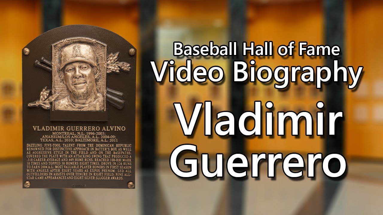 Vladimir Guerrero - Baseball Hall of Fame Biographies 