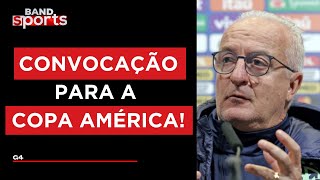 DORIVAL ANUNCIA CONVOCAÇÃO DA SELEÇÃO BRASILEIRA PARA A COPA AMÉRICA
