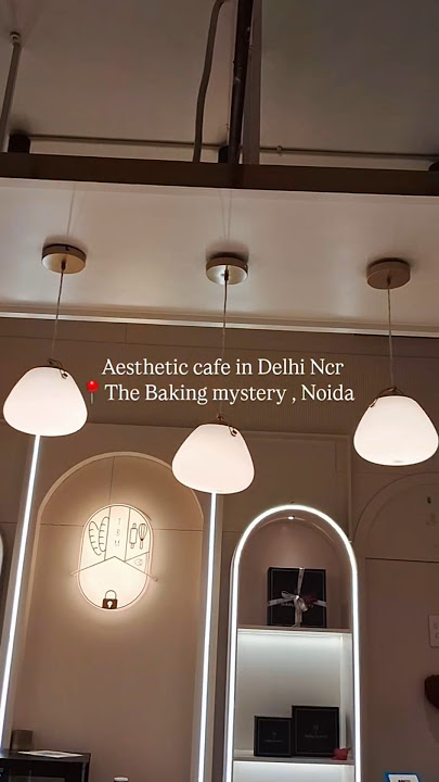 Delhi NCR's Hidden Gem:  You need to Visit in Noida!✨️#AestheticCafe #DelhiNCR #shorts #cafe #coffee