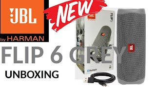 JBL FLIP 6 Grey/ szary unboxing/ rozpakowywanie speaker/ głośnik