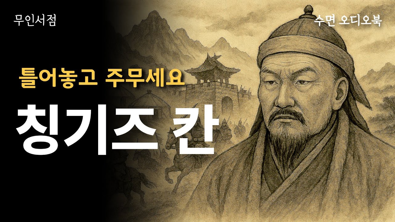 틀어놓고 주무세요🌙칭기즈칸🌙 책 읽어주는 여자 📖 오디오북