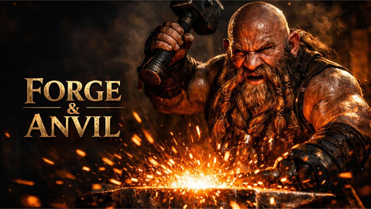 Forge and Anvil – Dwarven Hymn of Fire & Stone | Mythic Fantasy Music