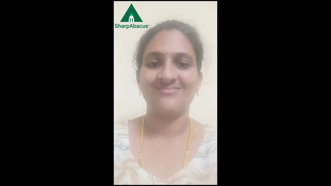 Преподаватель абакуса из Сарджапура, Бангалор. Новый взгляд на успех с помощью курса Sharp Abacus...