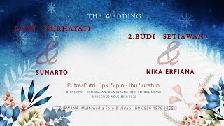 live punggawa music /a. pernikahan siti & sunarto b.budi & nika / majasem 23 nove 2026