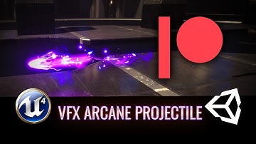 Patreon February 2023 - VFX Arcane Projectile