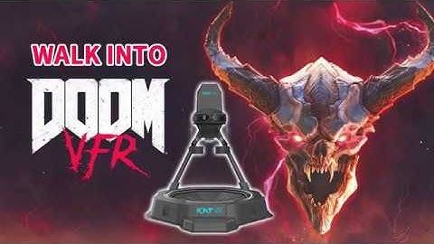 Walk into the DOOM | KAT Walk mini + DOOM VFR Gameplay