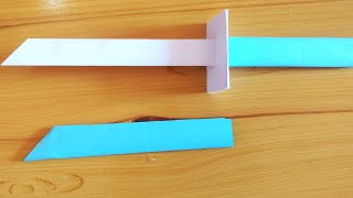 Origami paper sword | How to make paper ninja sword | paper sword tutorial