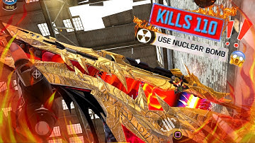 🔥MYTHIC KILO 141 GAMEPLAY🔥- 110 KILLS!!😱 + NUCLEAR BOMB 💣🤯￼🔥