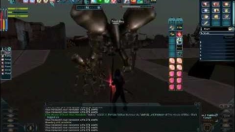 Anarchy Online 200 Froob MA Trader Soloing Trash King