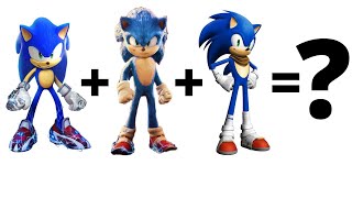 Sonic Fusion: Prime Sonic + Movie Sonic + Boom Sonic = ?