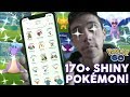 MY FULL POKÉMON GO SHINY COLLECTION! [170+ Shiny Pokémon]