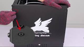 Newest Design Flyingbear-Ghost 5 full metal frame High Precision DIY 3d printer Review